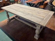 Large 8-seater rustic dining
