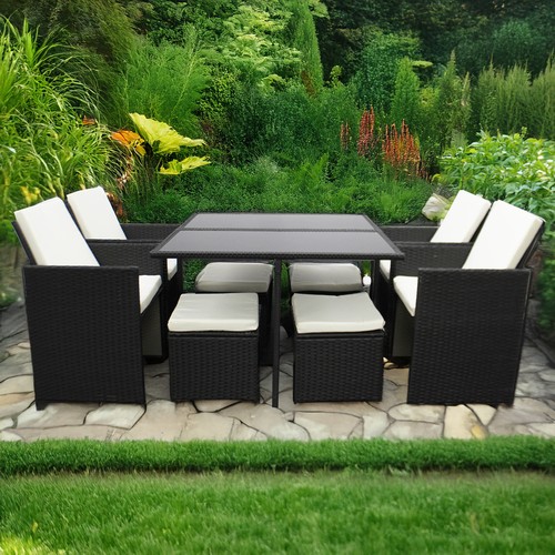Seater rattan garden - garden, dining