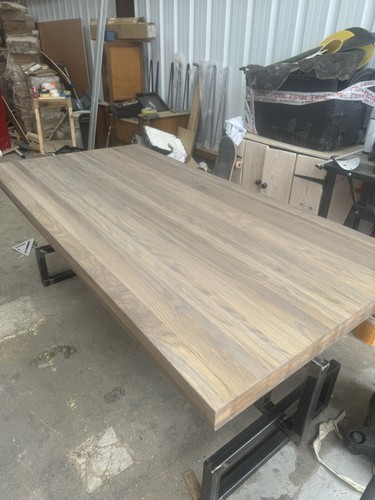 Seater solid wood oak - wood, dining