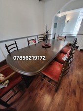 Dining Table & chairs 6 or 8